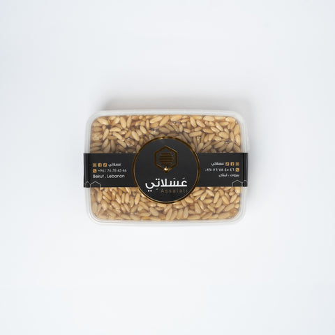 علبة عسل السدر الجبلي مع الصنوبر